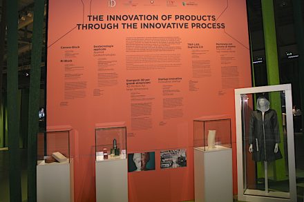 Die Präsentation der Startups in Halle 1 der Marmomac 2019.