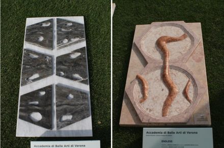 Verona Academy of Fine Arts: „Wormhole“ (left), „Endless“.