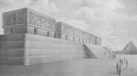 Rekonstruktion des Palacio del Gobernador im Stil der 1920er...