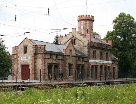 Beckingen/Saar, Bahnhof.