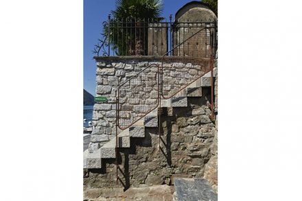 Enrico Sassi: staircase in Gandria.
