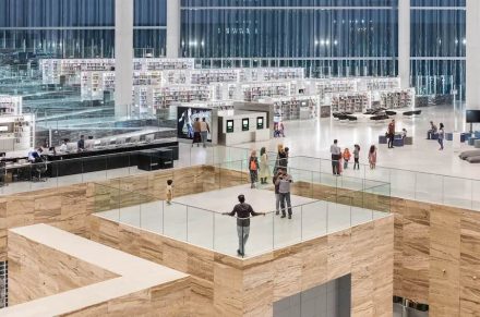 The Qatar National Library:.