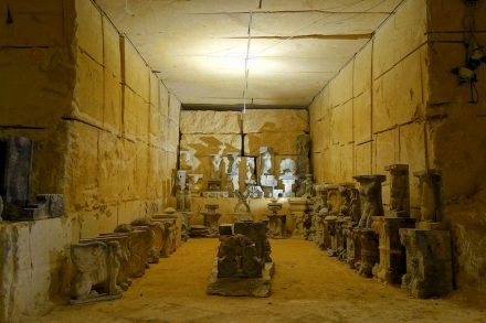 Grassi Pietre: Company Museum in the underground quarry.