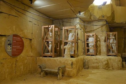 Grassi Pietre: Company Museum in the underground quarry.