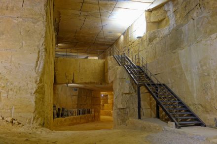 Grassi Pietre: Company Museum in the underground quarry.