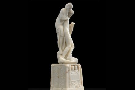 Barry X Ball: „Pietà“, Iranian Onyx.