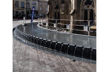 Sonderpreis der Jury: Brunnen auf der Place de l’Atre in Epinal, Département Lorraine.