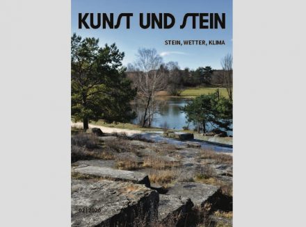Titelblatt von „Kunst und Stein“ (2/2020).
