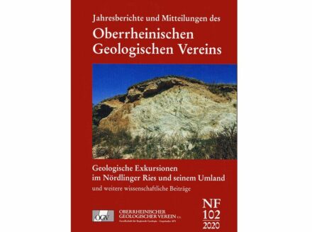 Cover des Bandes 102 der Jahresberichte und Mitteilungen des Oberrheinischen Geologischen Vereins. Foto: Verlag