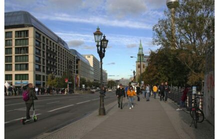 ... Karl-Liebknecht-Straße, im Jahr 2017.