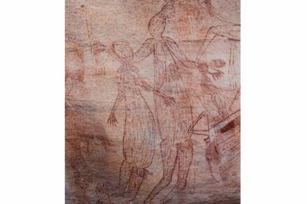 Maliwawa human figures from an Awunbarna site