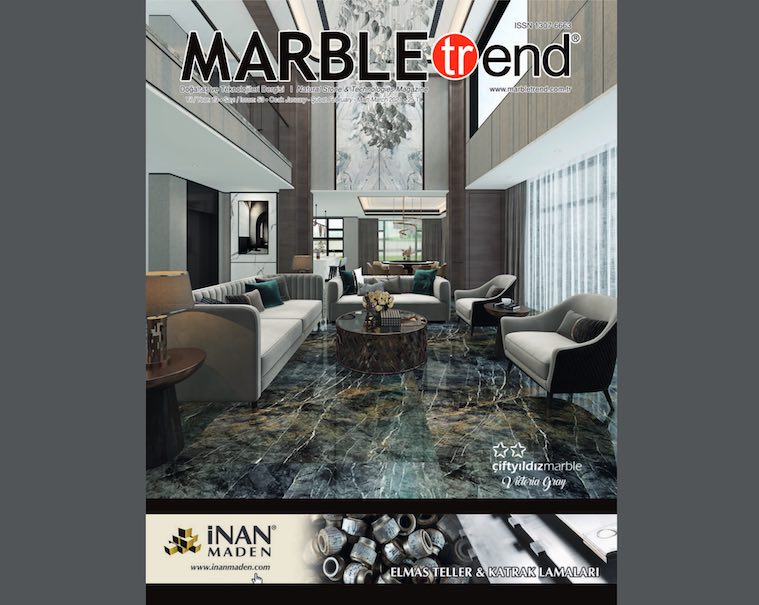 “Italy is 5 steps ahead of us“, writes Turkish Marble Trend magazine in its issue #53
