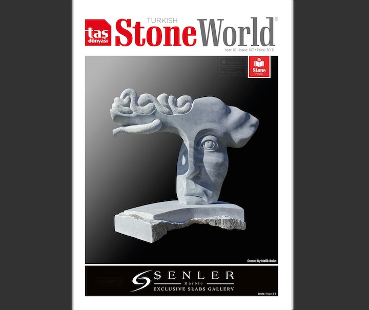 Turkish Stone World #107 reports about marble quarrying on Marmara Island near Istanbul