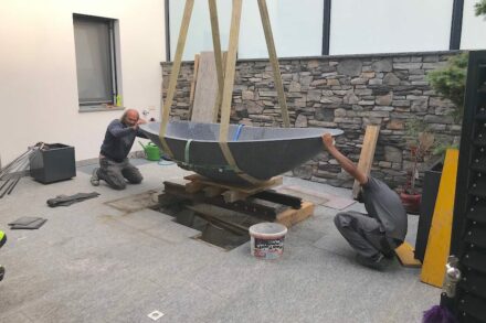Dream job for stonemason Egger: Villa in Murau in Styria.