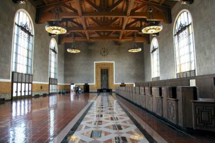 Union Station Los Angeles. Photo: Bruce Boehner / <a href="https://commons.wikimedia.org/"target="_blank">Wikimedia Commons</a>, <a href=" https://en.wikipedia.org/wiki/Creative_Commons_license"target="_blank">Creative Commons License</a>