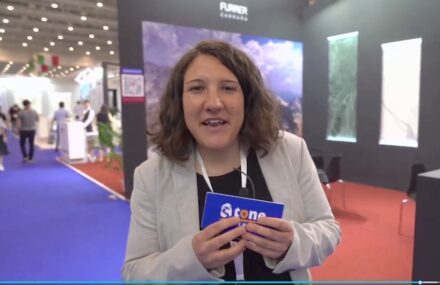 Live-Walking-Tour: Stand der italienischen Firma Furrer.