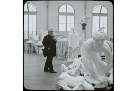 Jules Richard: Rodin im Atelier. Musée Rodin.