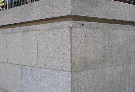 AA Mies' Corner outside the Neue Nationalgalerie.