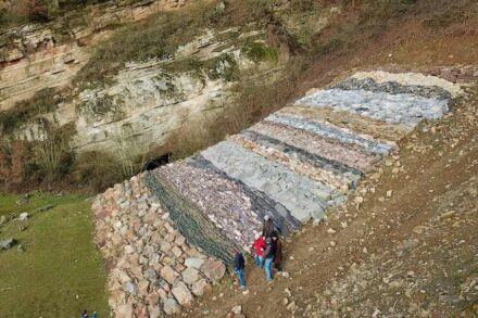 Die Geologische Mauer im Jahr 2020.