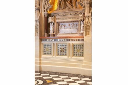 The 2020 Grande Pinnacle Award went to to Rugo Stone for their work on the Trinity Church Wall Street in New York City.