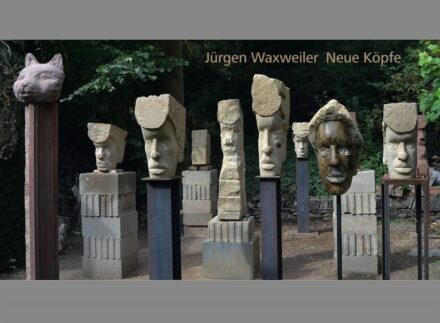 Ausstellungs-Poster von Jürgen Waxweiler.