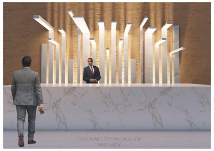 Winner Design Category: Hotel lobby by Ignacio Rivera.