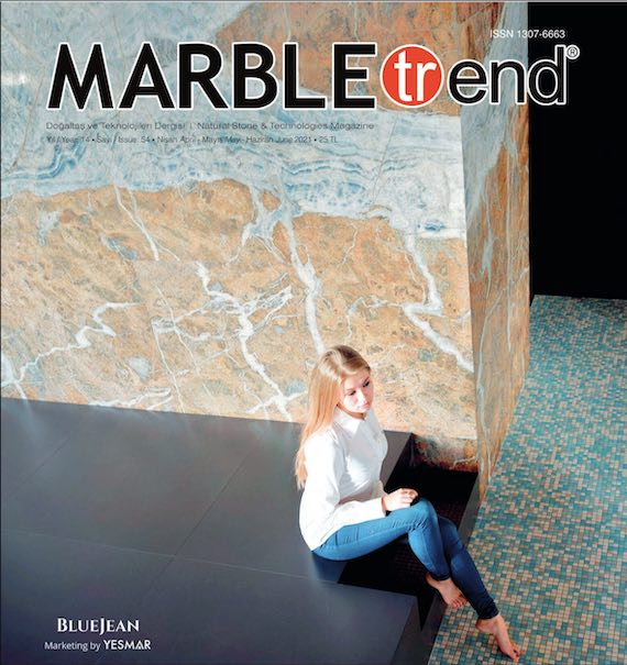Turkish stone exports recovered from the effects of Covid-19 and grew from January to May 2021 by +32,21% by value compared to the same period in 2020, Turkish magazine Marble Trend reports (issue 142)
