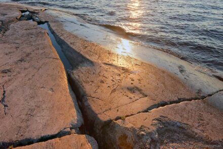 Petroglyphen vom Kap Peri Nos II, III. Foto: N.V.Lobanova