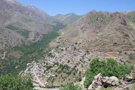 Hawraman/Uramanat Takht Dorf in Kurdistan. Foto: Hamid Binaei Faa
