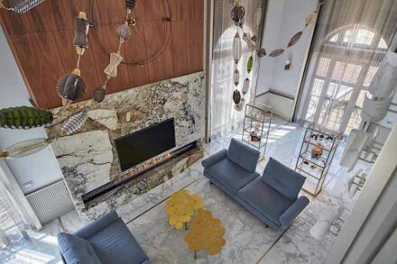 Studio Marco Piva, Privathaus im Herzen von Padua: Wohnzimmer.