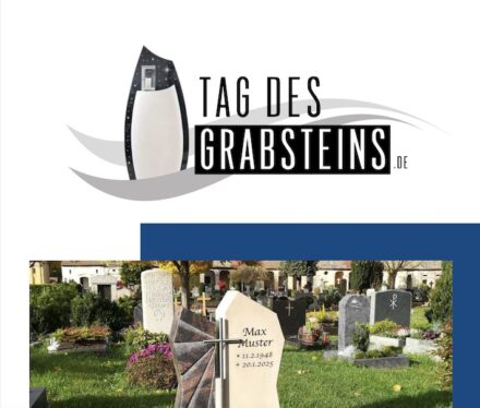 Deckblatt der Broschüre zum Tag des Grabsteins 2021.