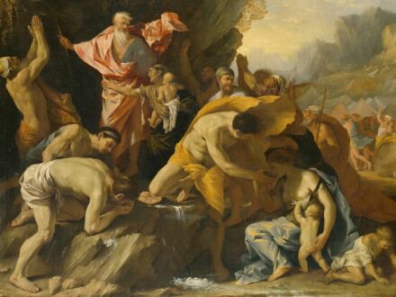 „Moses striking the rock“ (detail), Pietro Testa (1611-1650). Source: <a href="https://brandenburg.museum-digital.de/index.php?t=objekt&oges=11739"target="_blank">Bildergalerie Stiftung Preußische Schlösser und Gärten </a>