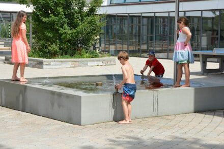 Schulanlage Steinlig A+B in Bassersdorf.