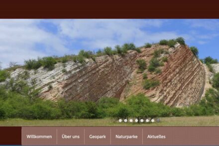 Screenshot von der Webpage des Regionalverbandes Harz.