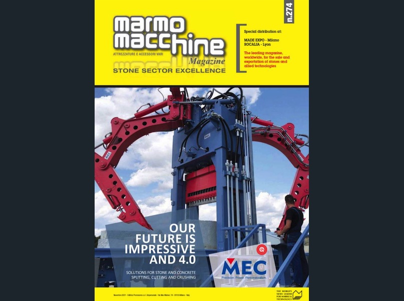 Marmomacchine magazine (#274) has a report about Armenia’s stone sector