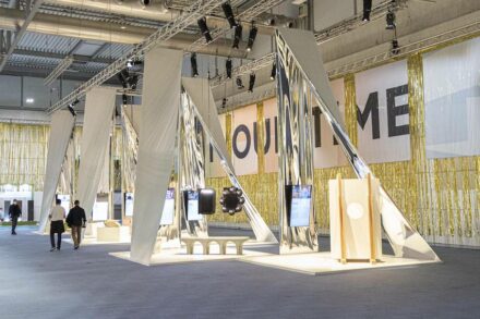 “In our time“ auf der Marmomac 2021.