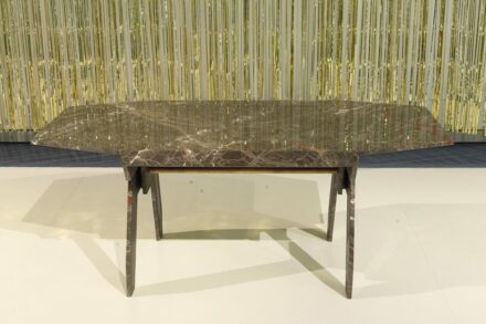 Mòrfo. Design: Silvia Sandini. Production: Piero Zanella. Material: Ombra Di Caravaggio.