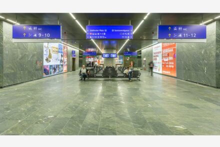 Dorfergrün for the Vienna central station.