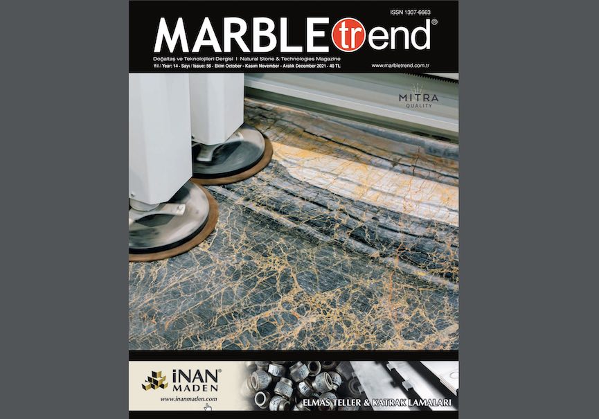 Turkey’s Stone companies have stopped 7 year export decline in the Covid-19 year of all years, Marble Trend (#56) interprets the data Jan-Nov 2021