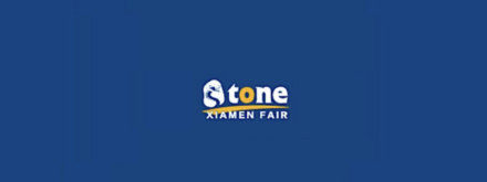 Xiamen Stone Fair's logo.