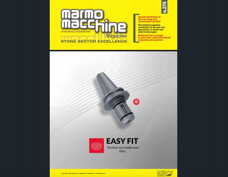 Luxury with Italian marble in Vernace boutiques in NYC and Long Island, Marmomacchine magazine (#275, January 2022)