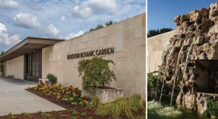 Public Landscapes/Parks/Memorials: Houston Botanic Garden, Houston, TX. Company: Camarata Masonry Systems, Houston, TX.
