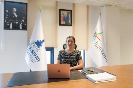 Canan Karaosmanoğlu Alıcı, İZFAŞ-Generaldirektorin.