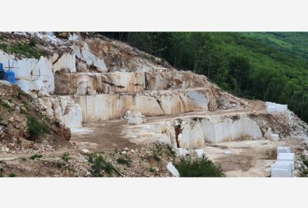 Astra White dolomite quarry.