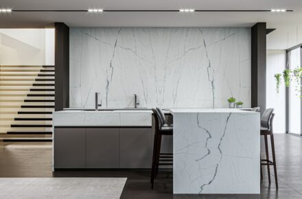 Fantasy Lux quartzite from Brazilian Vitoria Stone company.