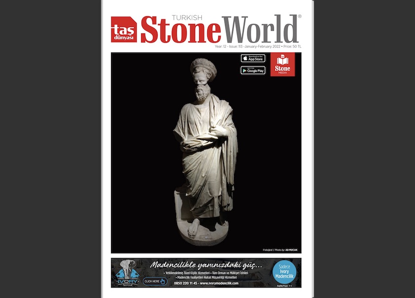 Turkish Stone World magazine (issue #113) reports about Marble Izmir fair’s design competition