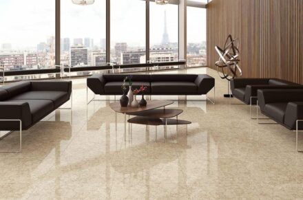 Marble (limestone) Báltico from Spanish Levantina company.
