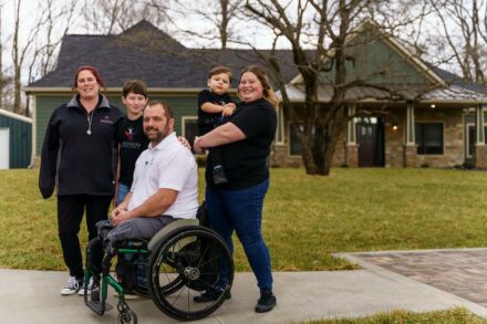 Christopher Kurtz and family.
