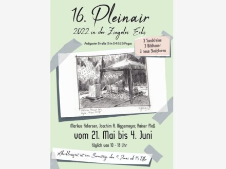 Plakat des Pleinair 2022.