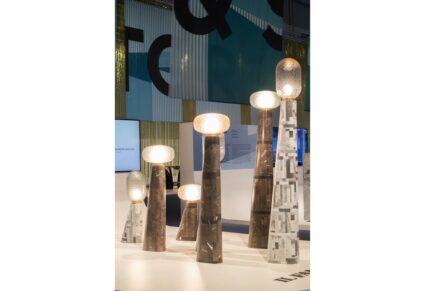 Halle 10 auf der Marmomac 2021.